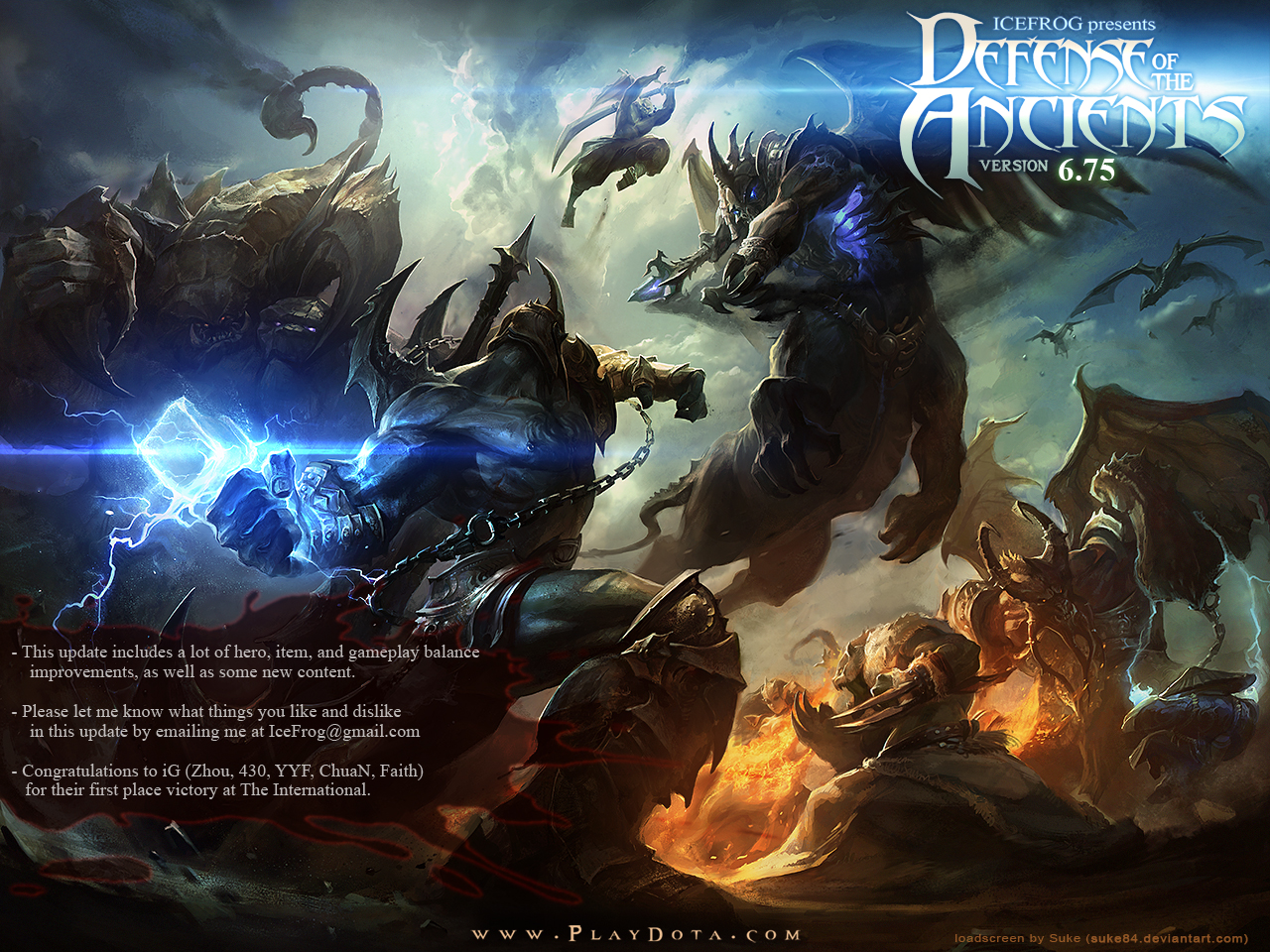DOTA Version 6.75