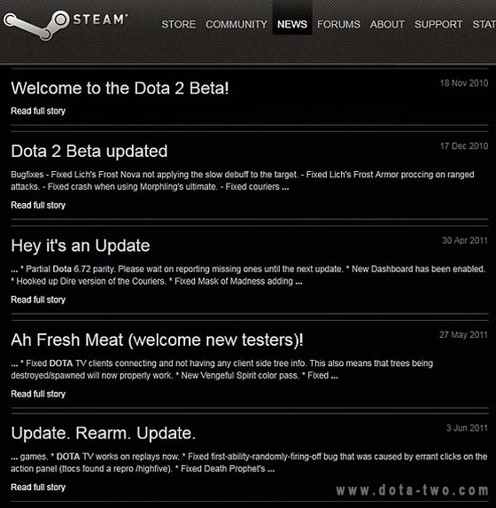 Dota 2 | Fan-Site Community