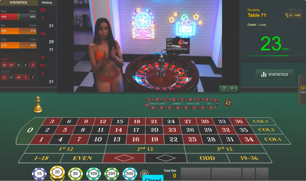 AE Sexy Roulette